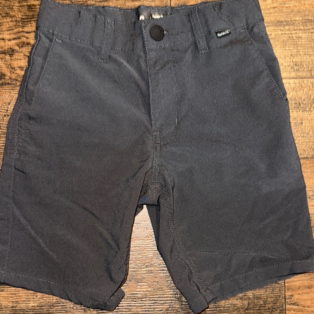 Hurley Black Casual Shorts Elastic Waist